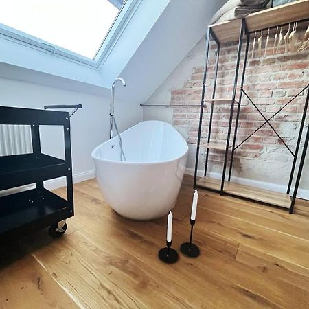 Ferienloft Ottos Werkstatt Mit Saunafass Dannenfels ภายนอก รูปภาพ